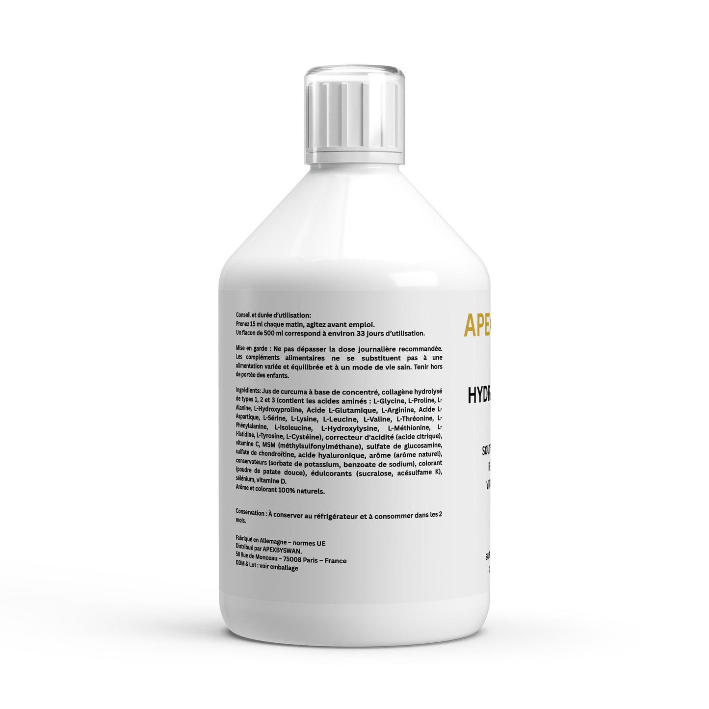Hydra Collagen - 500 ml / 33 doses