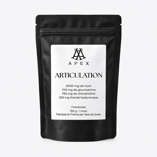 Doypack Articulation 150 g – 1 110 mg de glucosamine et 760 mg de chondroïtine par portion | Apex by Swan