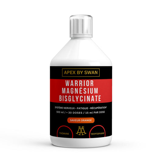 Magnésium bisglycinate liquide saveur orange, 500 ml – Apex by Swan