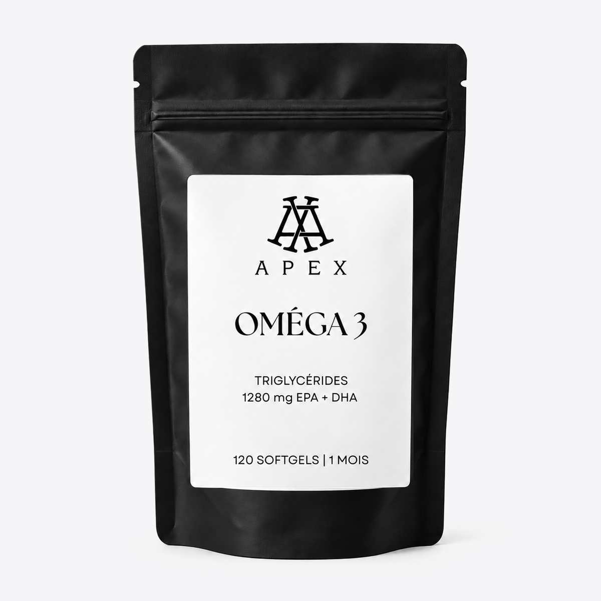 Boîte d'Oméga 3 120 softgels – Apex by Swan