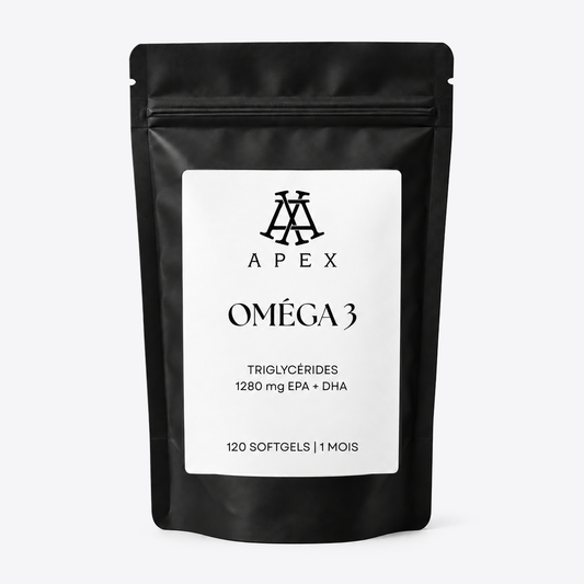 Boîte d'Oméga 3 120 softgels – Apex by Swan