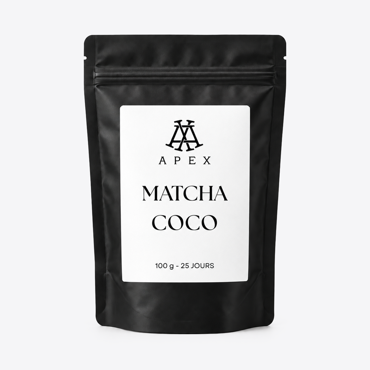 Sachet de poudre de matcha coco 100 g – Apex by Swan